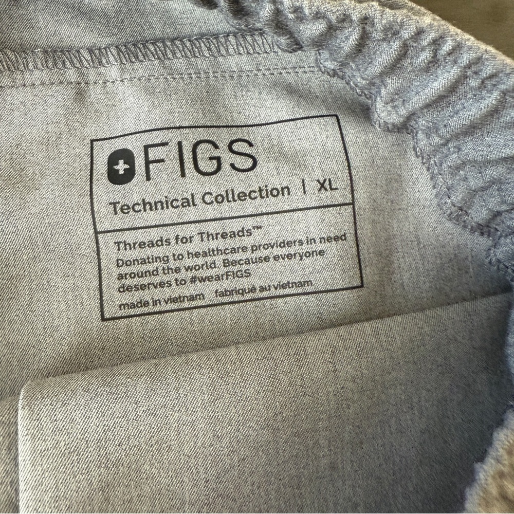 NWT FIGS Tansen Jogger 2.0 Men’s Size XL | Grey - Picture 14 of 16